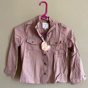 Hayden Kids Dusty Pink Jean Jacket